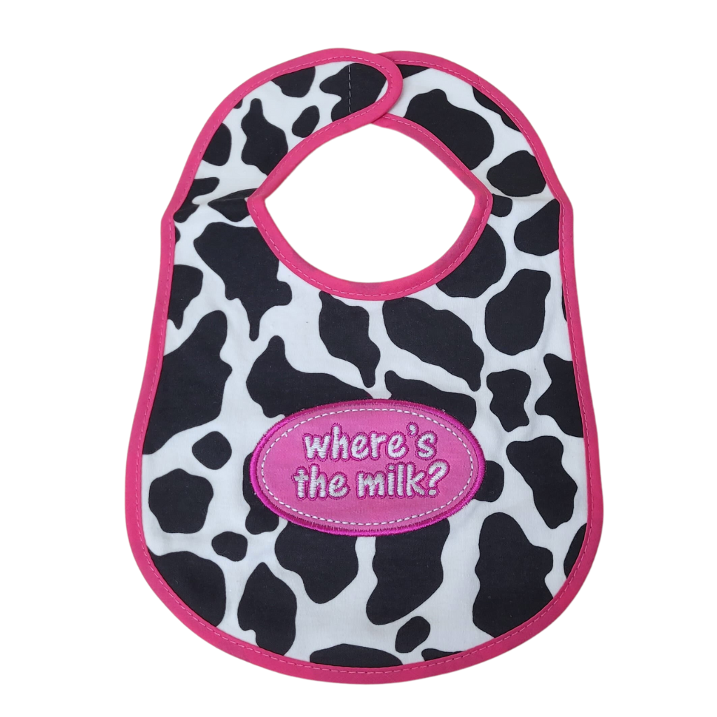 Baberos Para Bebes Crib Mates ¿where´s The Milk?