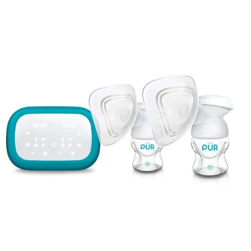 Extractor de leche eléctrico doble PUR Infinity - 7 piezas