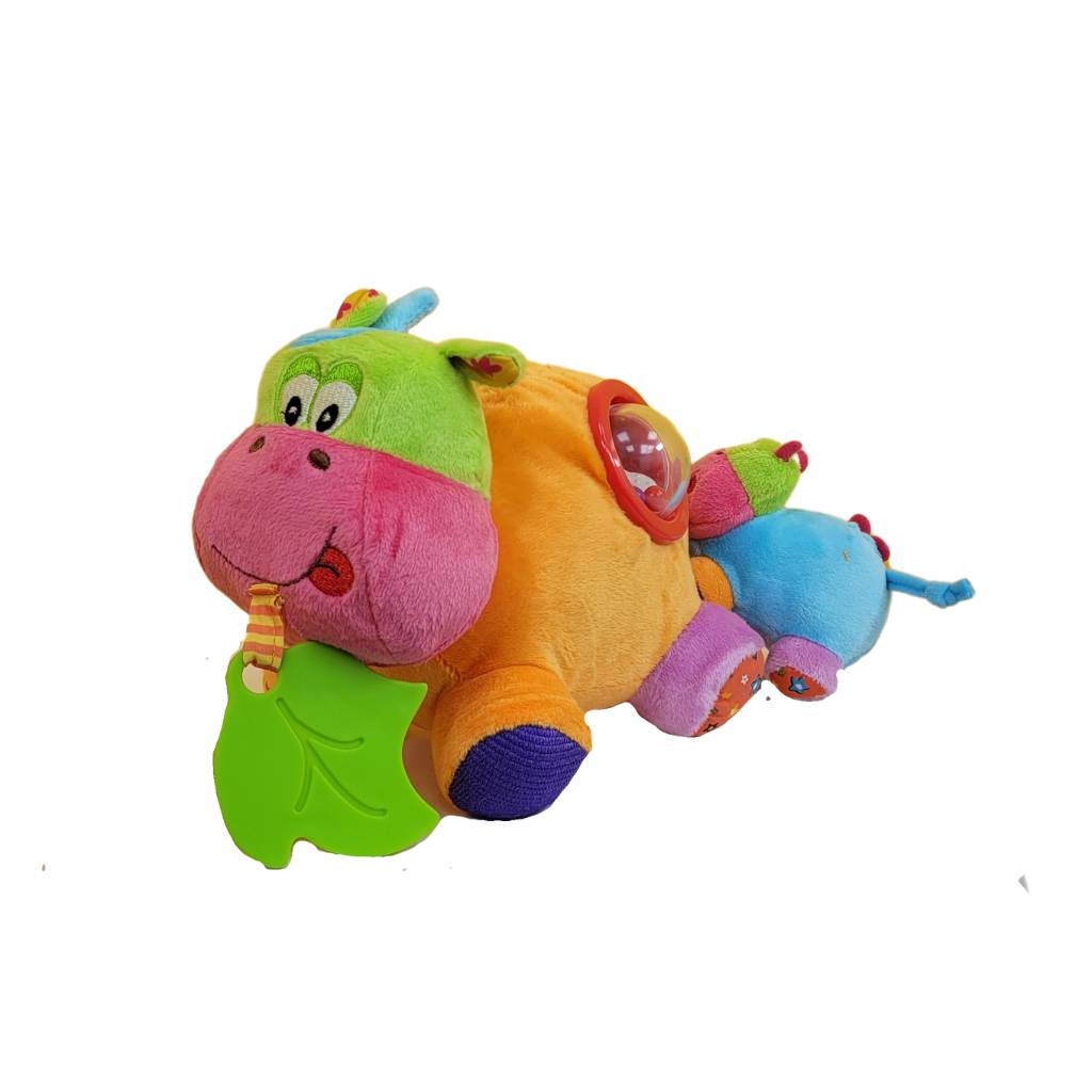 Peluche Sensorial Mamá Feliz y Bebé Vaca BibaToys