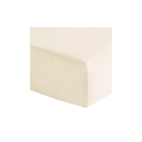 Sabana Ajustable Para Cuna Big Oshi - Color Beige