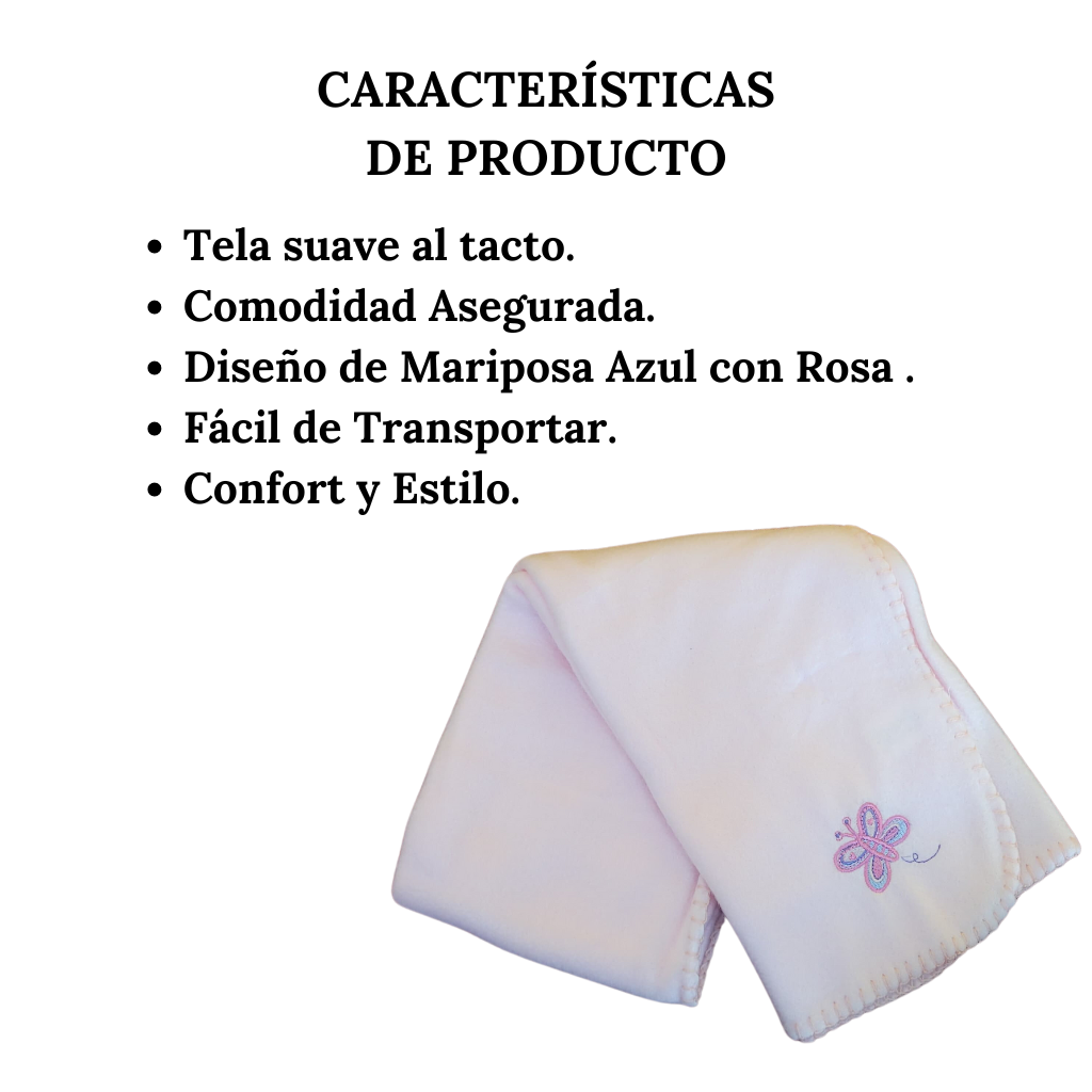 Manta De Apego Para Bebes Little Beginnings Rosa