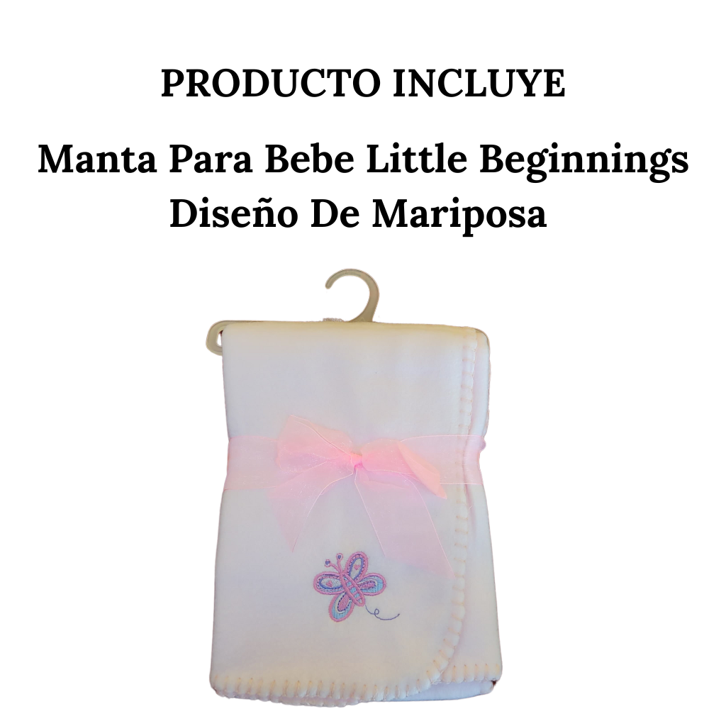 Manta De Apego Para Bebes Little Beginnings Rosa