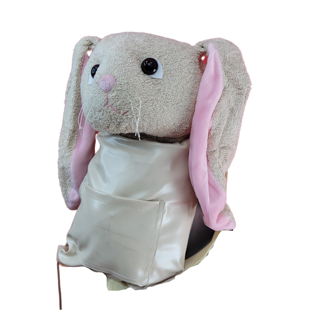 Mochila con Toalla de Baño Diseño de Conejo