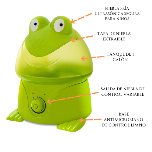 Humidificador Nicle de Niebla Fresca - Diseño de Rana