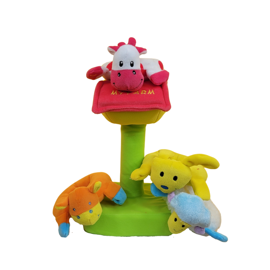 Peluche Interactivo Mi Feliz Granjita Con Animales Bibatoys