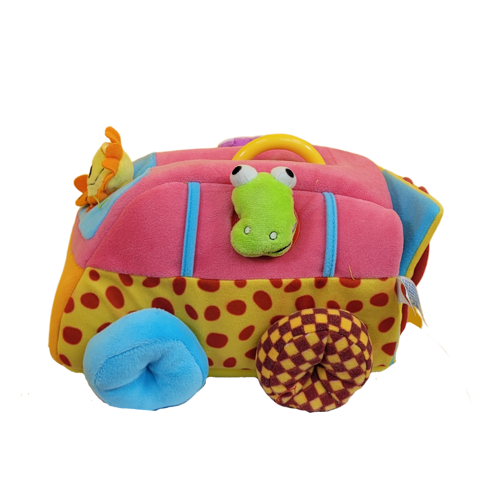 Peluche Interactivo Safari Jeep Con Amigos BibaToys 6+meses