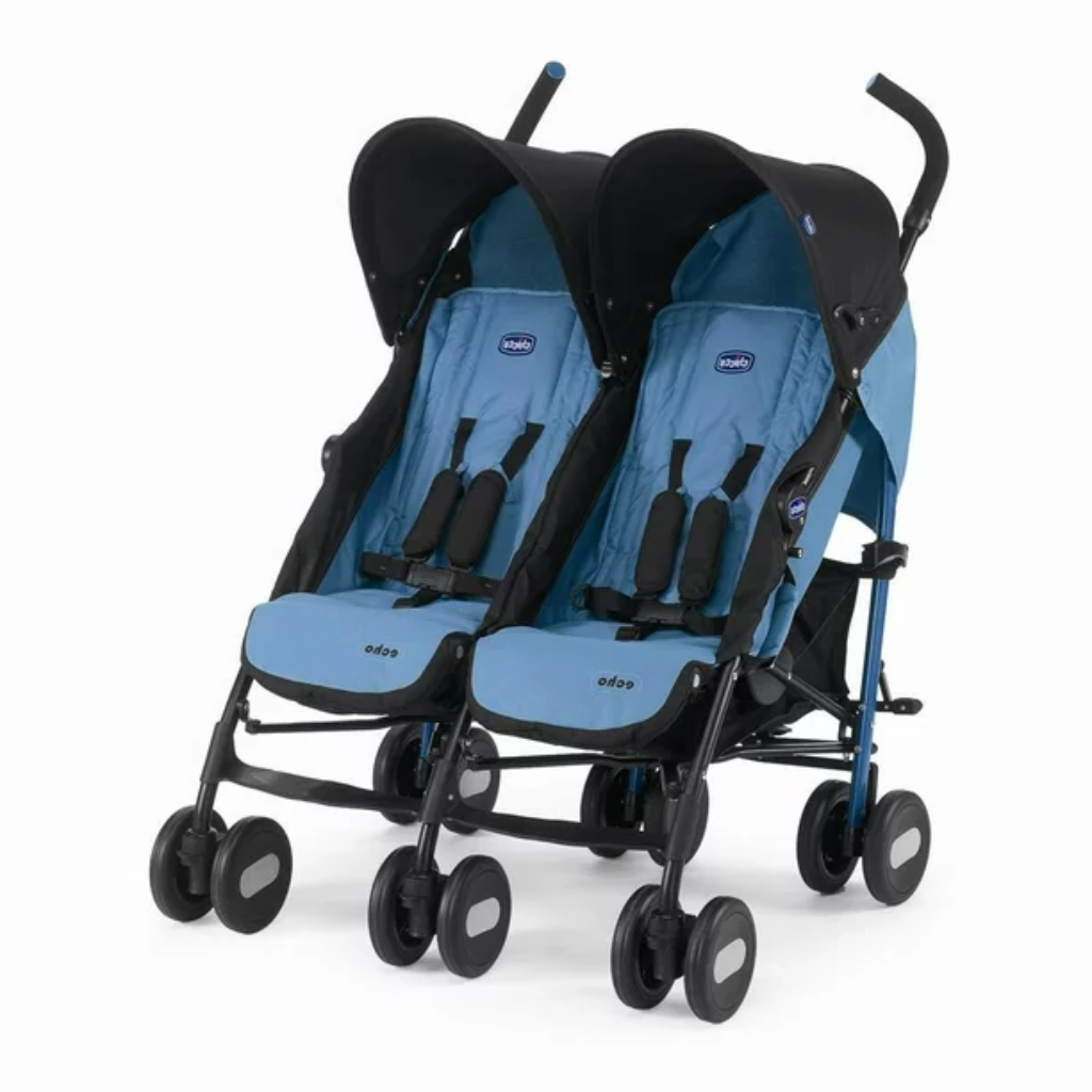 Carriola De Paseo Doble Chicco Juvenile Echo Twin Sapphire