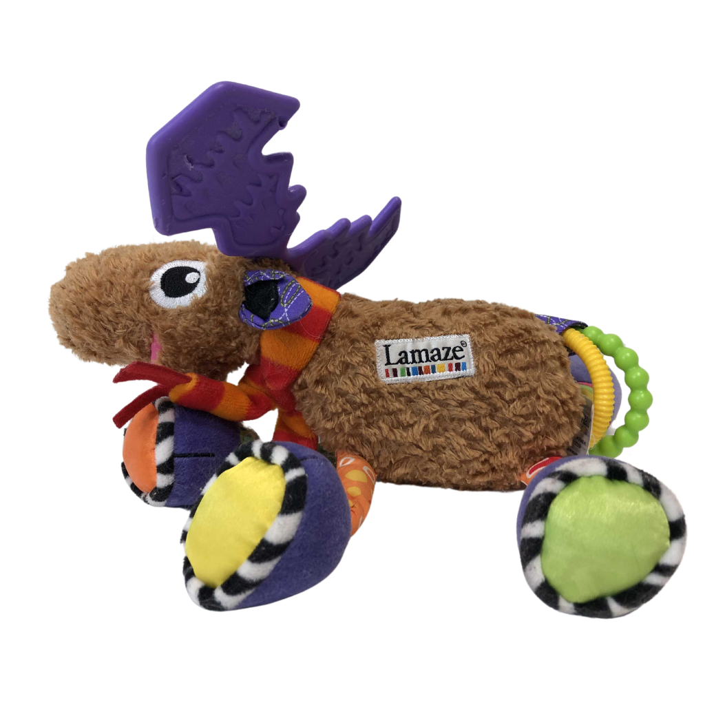 Peluche Interactivo Multisensorial Mi Amigo El Alce Lamaze