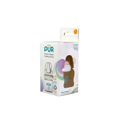 Biberón Dosificador Pür Cuello Delgado 2oz/60ml