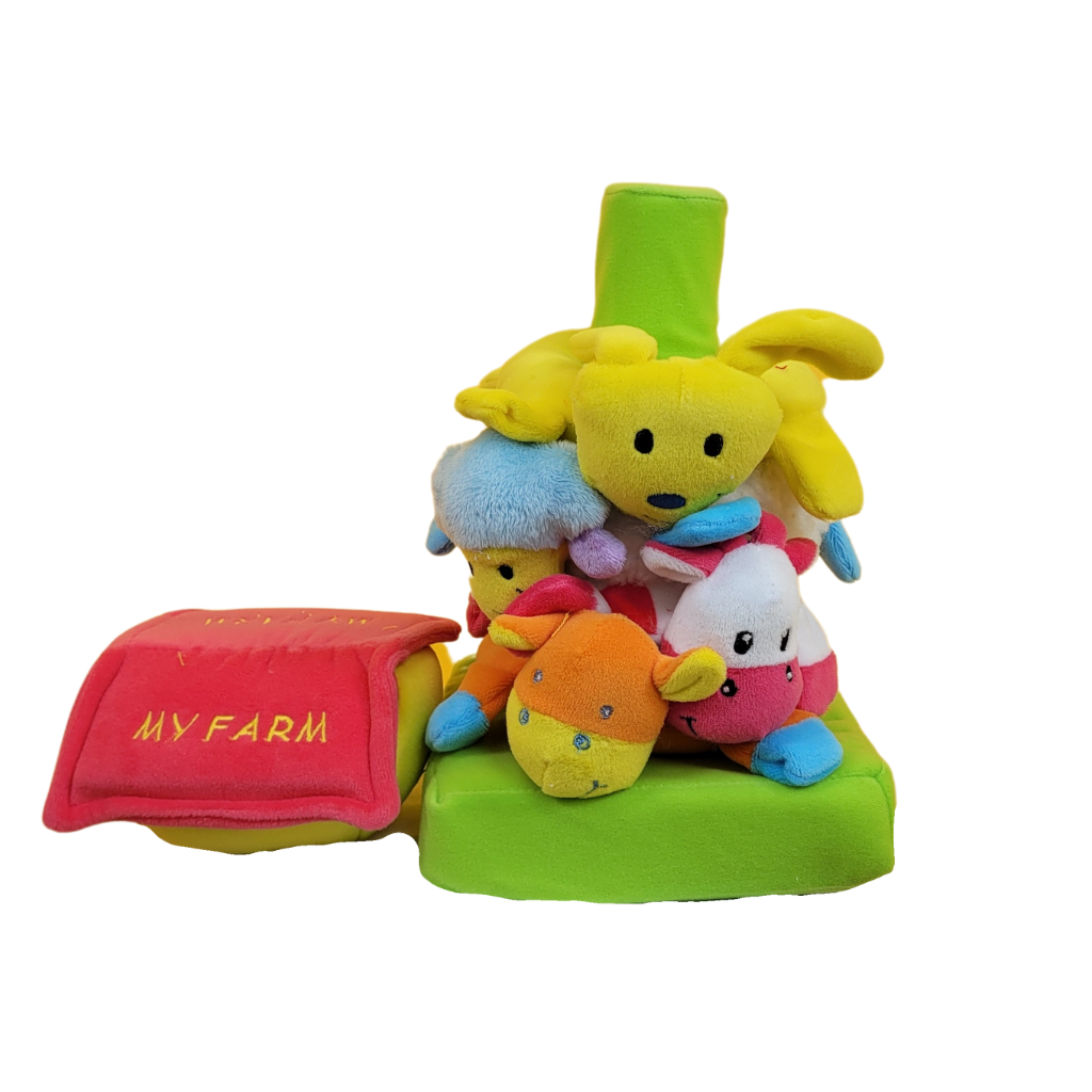 Peluche Interactivo Mi Feliz Granjita Con Animales Bibatoys