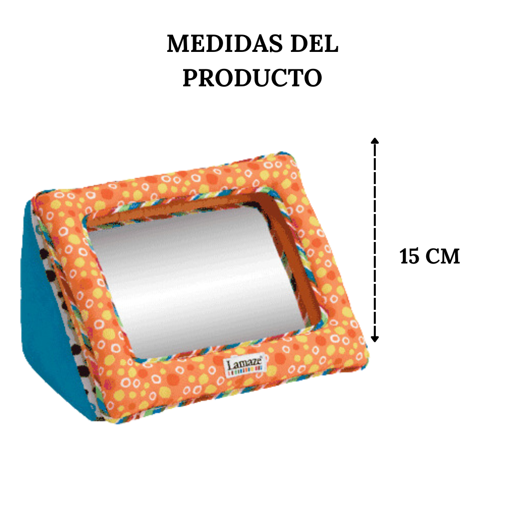 Peluche Interactivo Sensorial Autodescubrimiento Mi Primer Espejo Lamaze