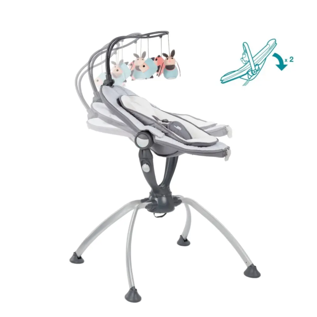 Silla Alta Para Bebes Swoon Up Babymoov Aluminium