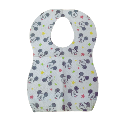 Baberos Desechables Para Bebes Disney baby - 12 piezas - 0+ meses