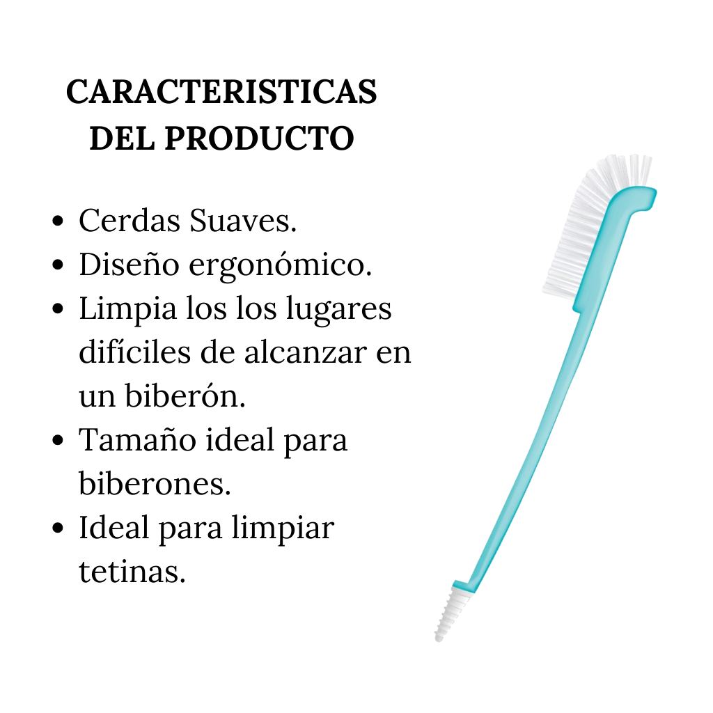 Cepillo Limpiador Para Biberones y Mamilas - PÜR