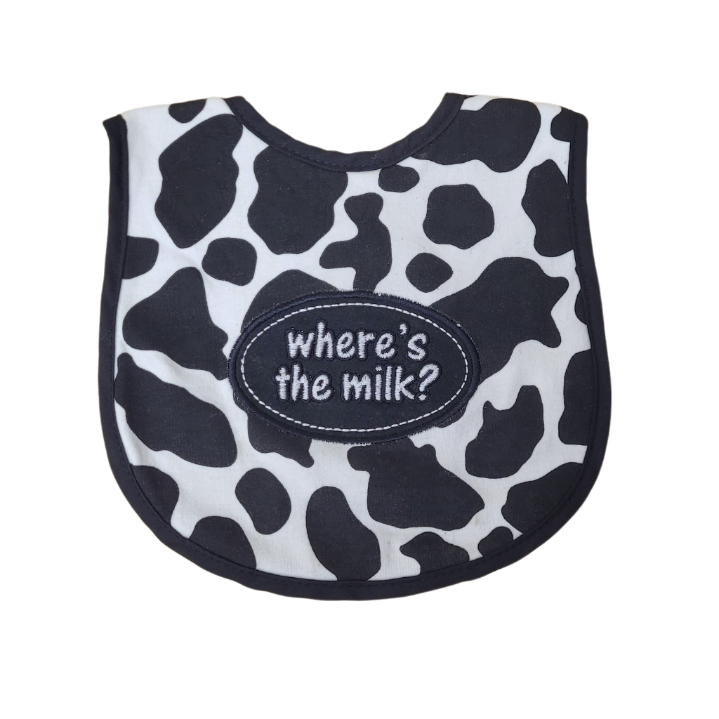 Baberos Para Bebes Crib Mates ¿where´s The Milk?