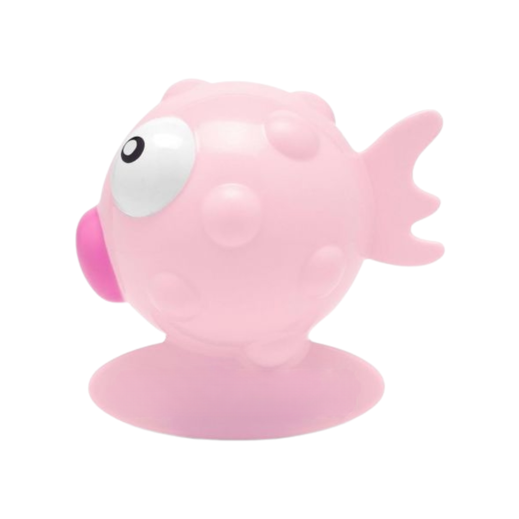 Termómetro Interactivo Para El Baño Pez Globo Rosa 0+meses