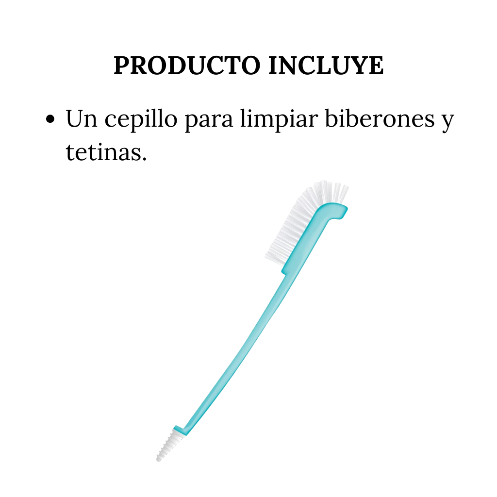 Cepillo Limpiador Para Biberones y Mamilas - PÜR