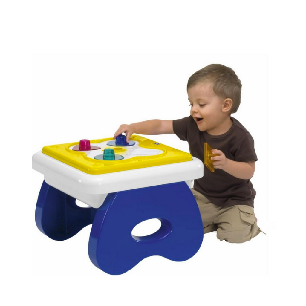 Mesa de Actividades Música y Formas Geométricas Reversible Chicco