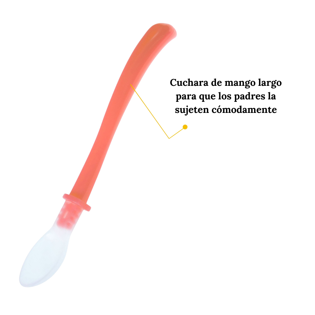 Pack De Cucharas De Alimentación Punta Suave 6+ Meses Pür
