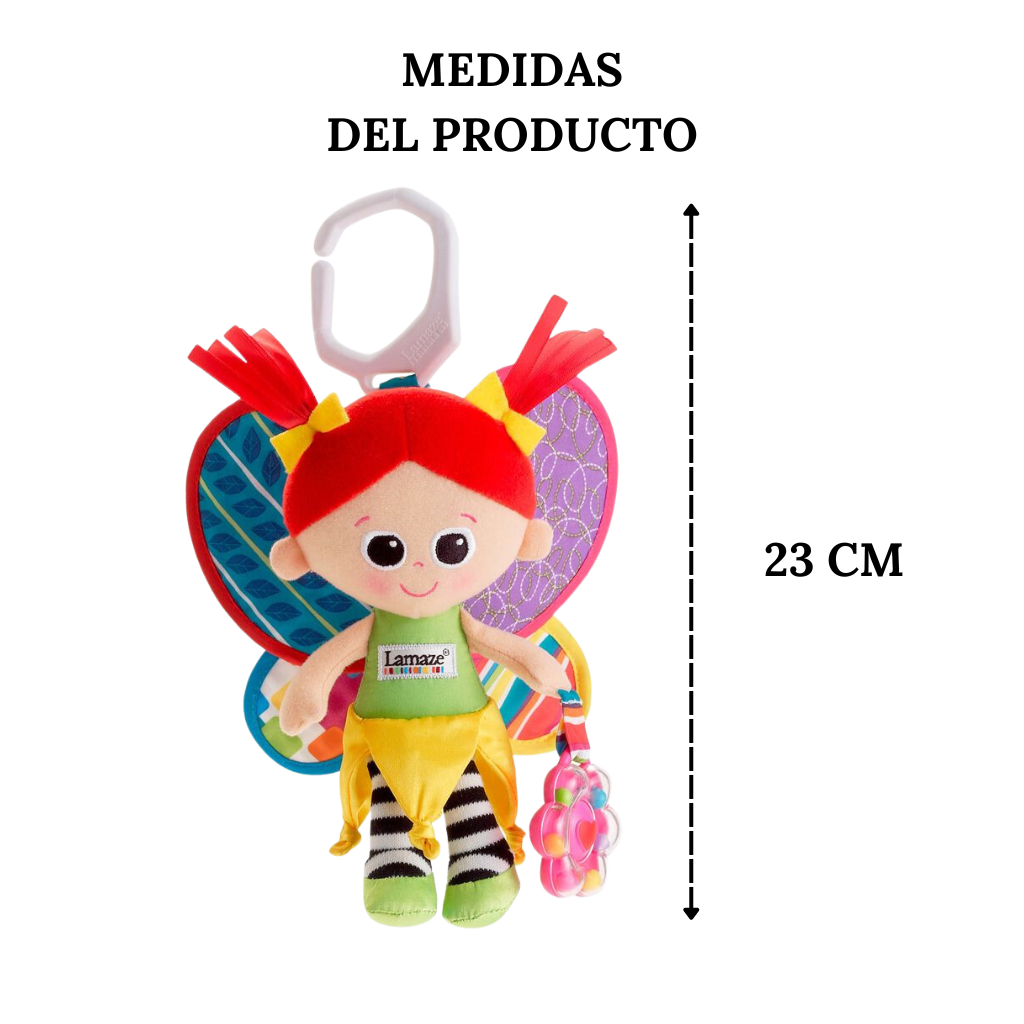 Peluche Interactivo Sensorial Mi Amiga Kerry La Hada Lamaze