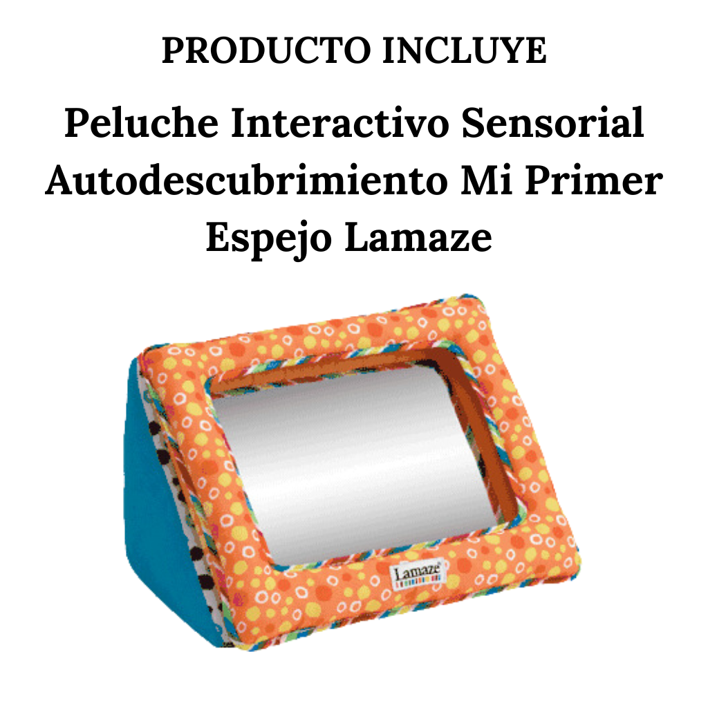 Peluche Interactivo Sensorial Autodescubrimiento Mi Primer Espejo Lamaze