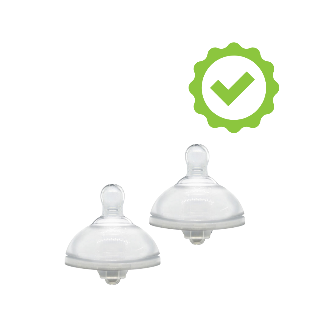 Tetina de Cuello Ancho Gentle Touch Tamaño M - 2 piezas