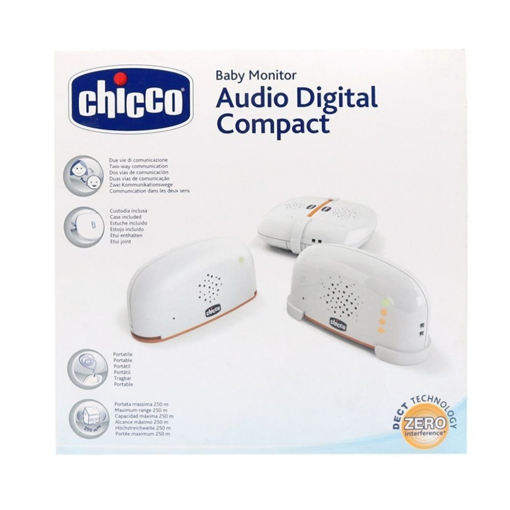 Monitor De Seguridad Para Bebe Audio Digital Compacto Chicco