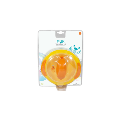 Set de Plato Hondo y Cubiertos PÜR - 6+ meses - 3 piezas