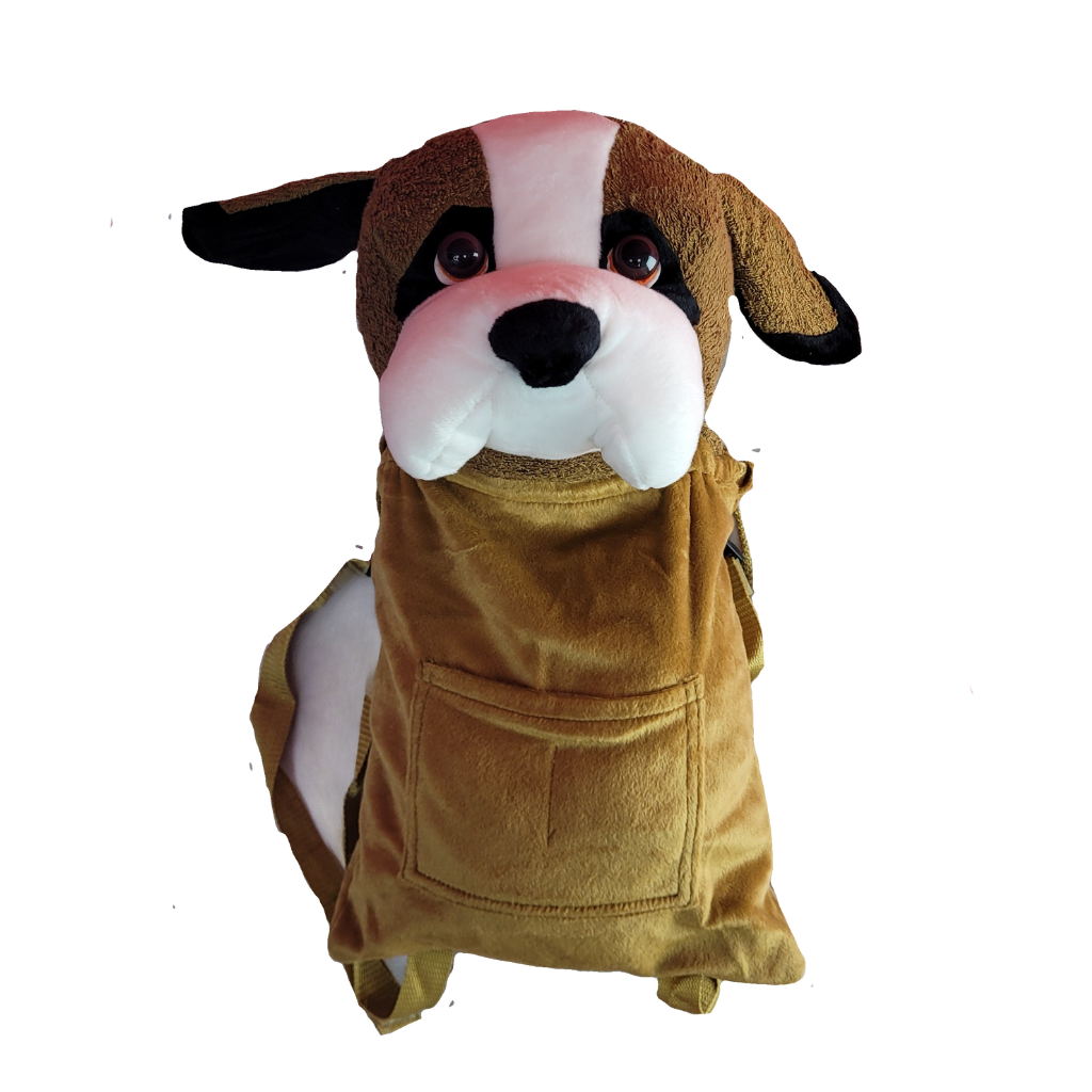 Mochila con Toalla de Baño Diseño de Perrito
