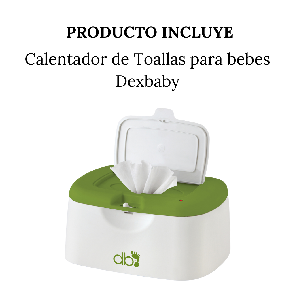 Calentador De Toallitas Humedas Deluxe Dexbaby