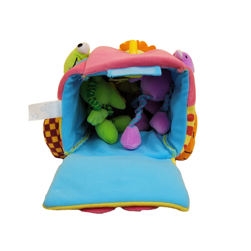 Peluche Interactivo Safari Jeep Con Amigos BibaToys 6+meses