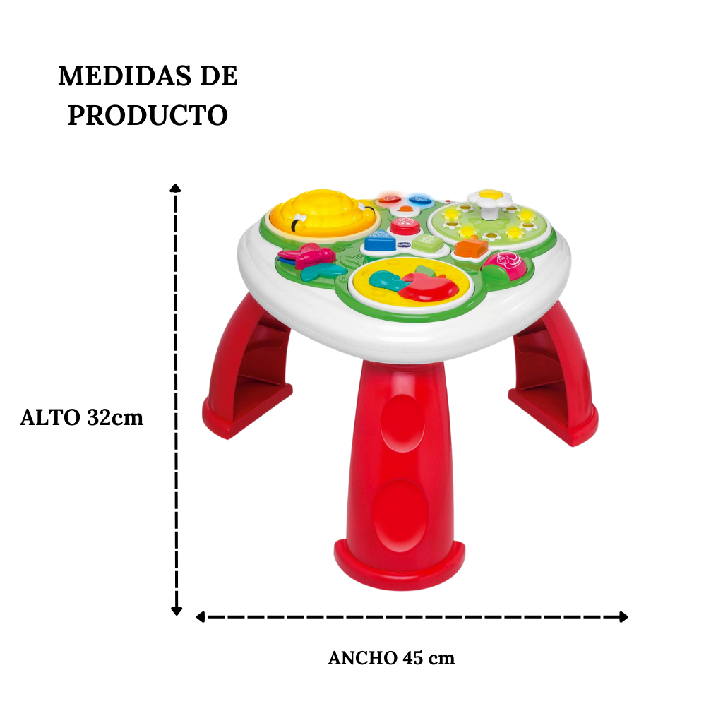 Mesa de Actividades Parlanchina Bilingüe Para Niños Chicco