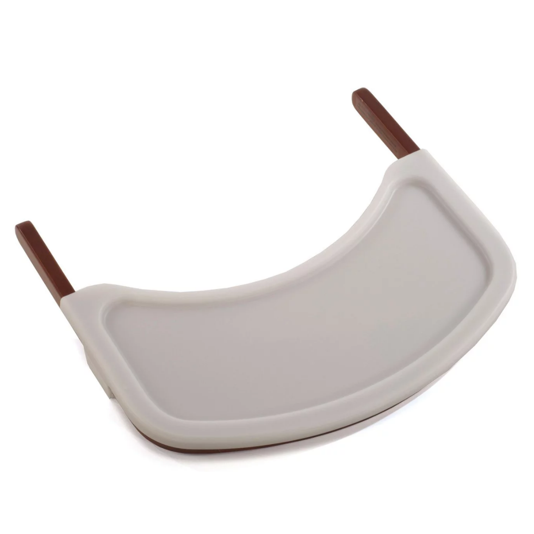 Silla Keekaroo Altura Derecho Caoba Con Mesa Alimenticia
