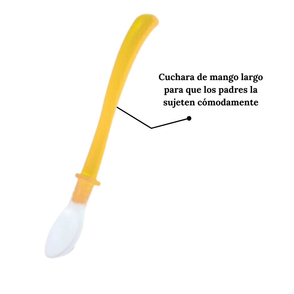 Pack De Cucharas De Alimentación Punta Suave 6+ Meses Pür