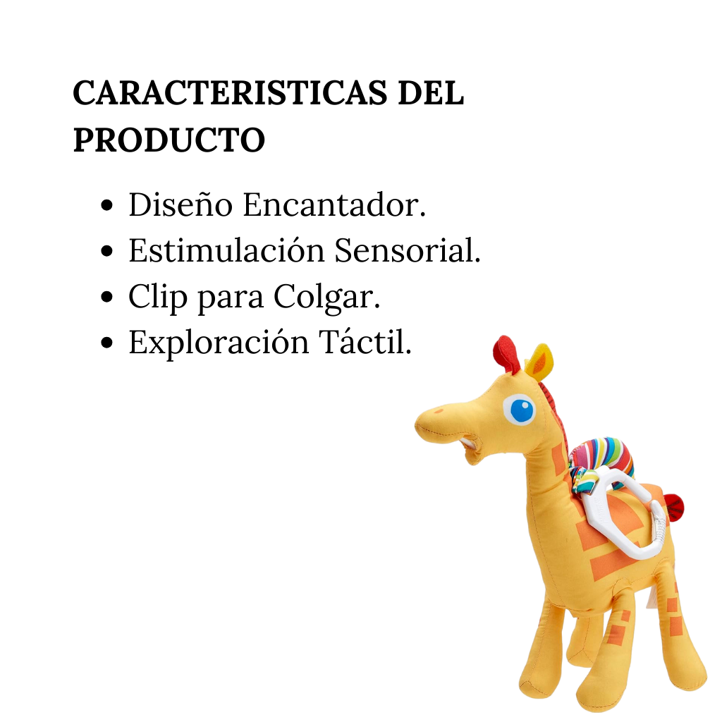 Peluche Mi Amiga La Jirafa Con Linterna Lamaze Light & Sounds Friend 0-24 Meses