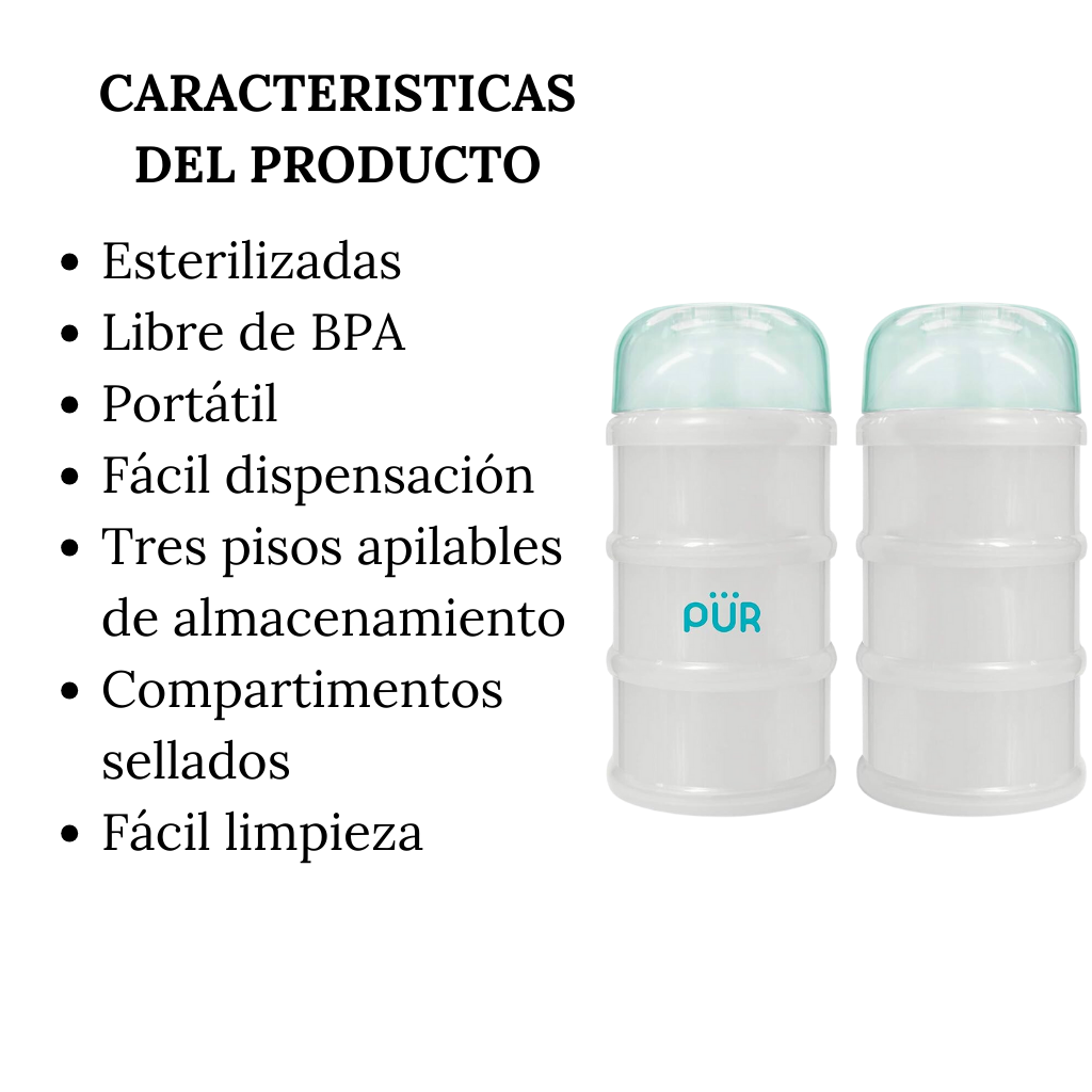 Set Esencial de Lactancia y Almacenamiento - PÜR