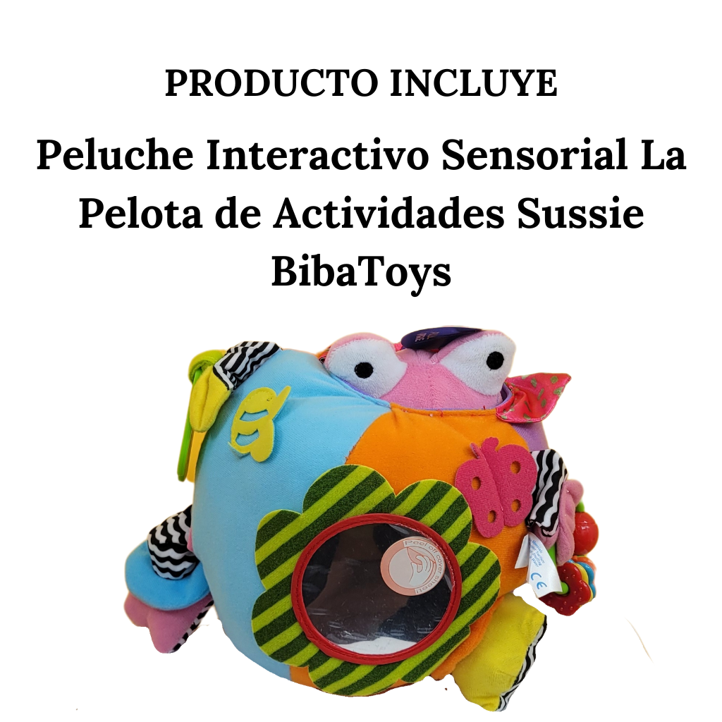 Peluche Interactivo Sensorial Pelota De Actividades Sussie