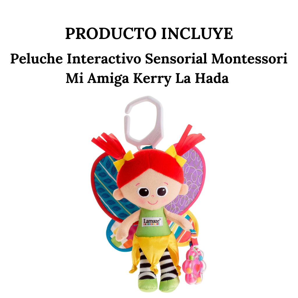 Peluche Interactivo Sensorial Mi Amiga Kerry La Hada Lamaze