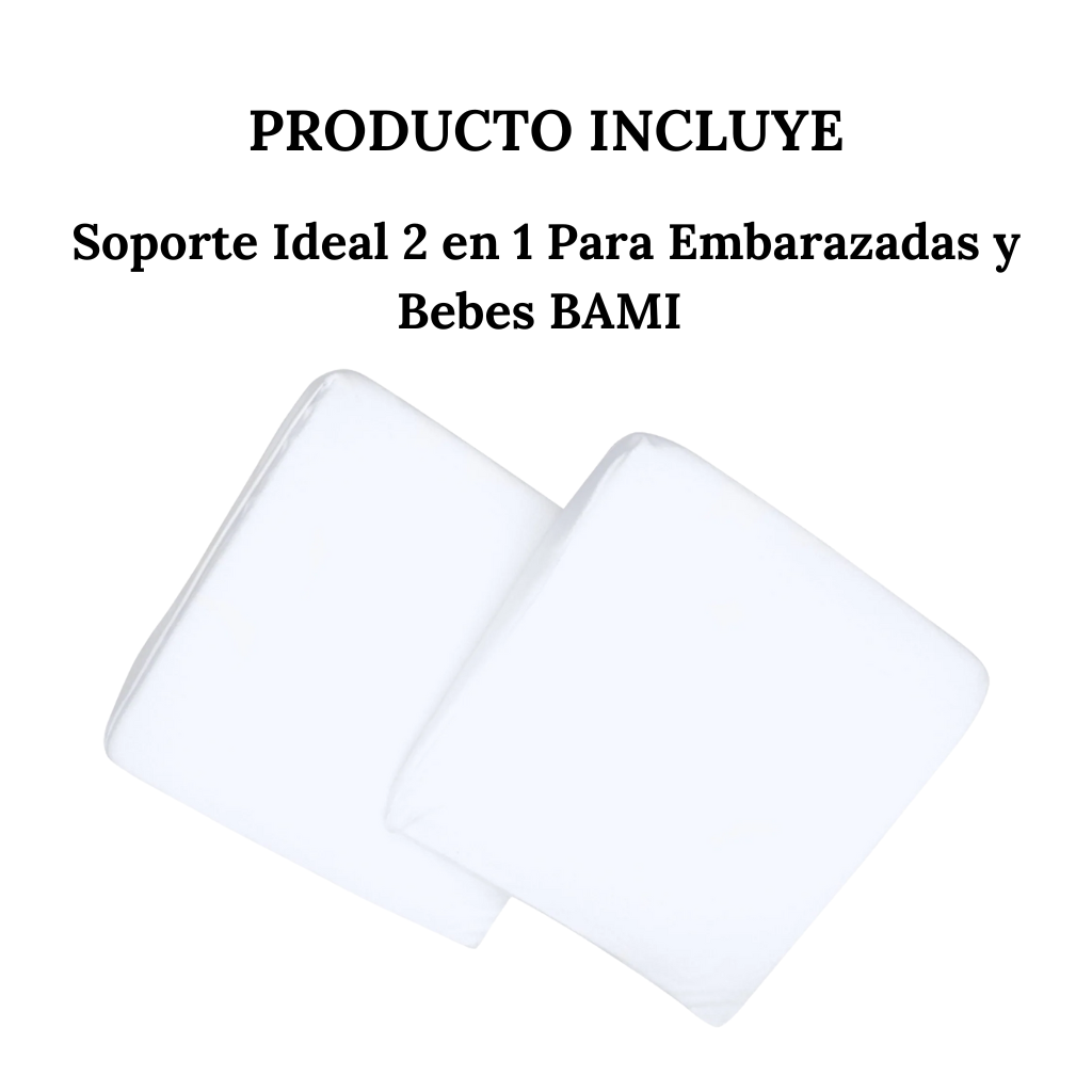 Soporte Ideal 2 En 1 Para Embarazadas Y Bebes Bami