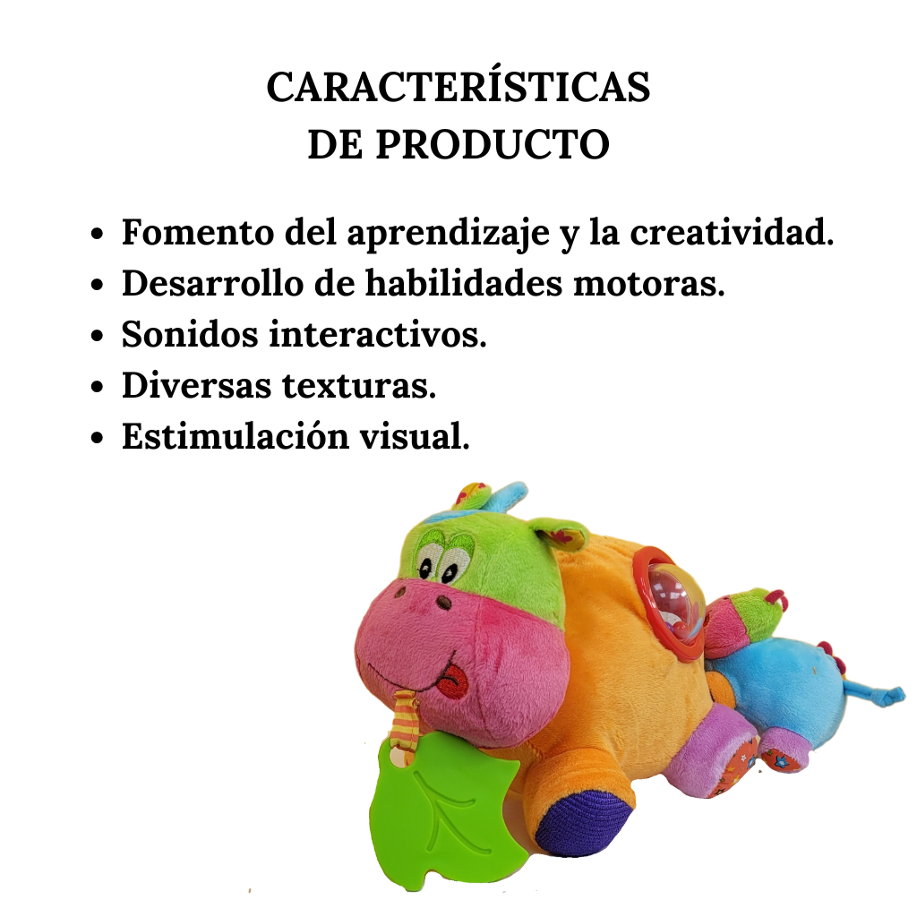 Peluche Sensorial Mamá Feliz y Bebé Vaca BibaToys