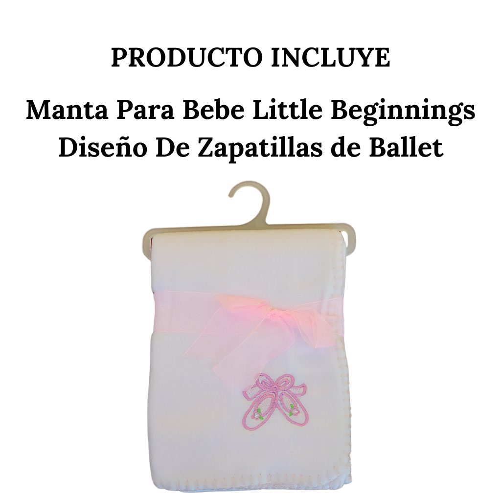 Manta De Apego Para Bebes Little Beginnings Rosa