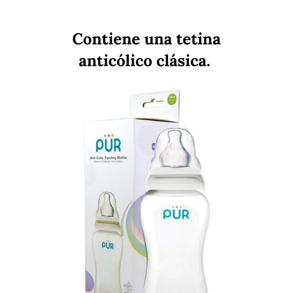 Biberon Pür Anti-Cólico - 8oz/250ml