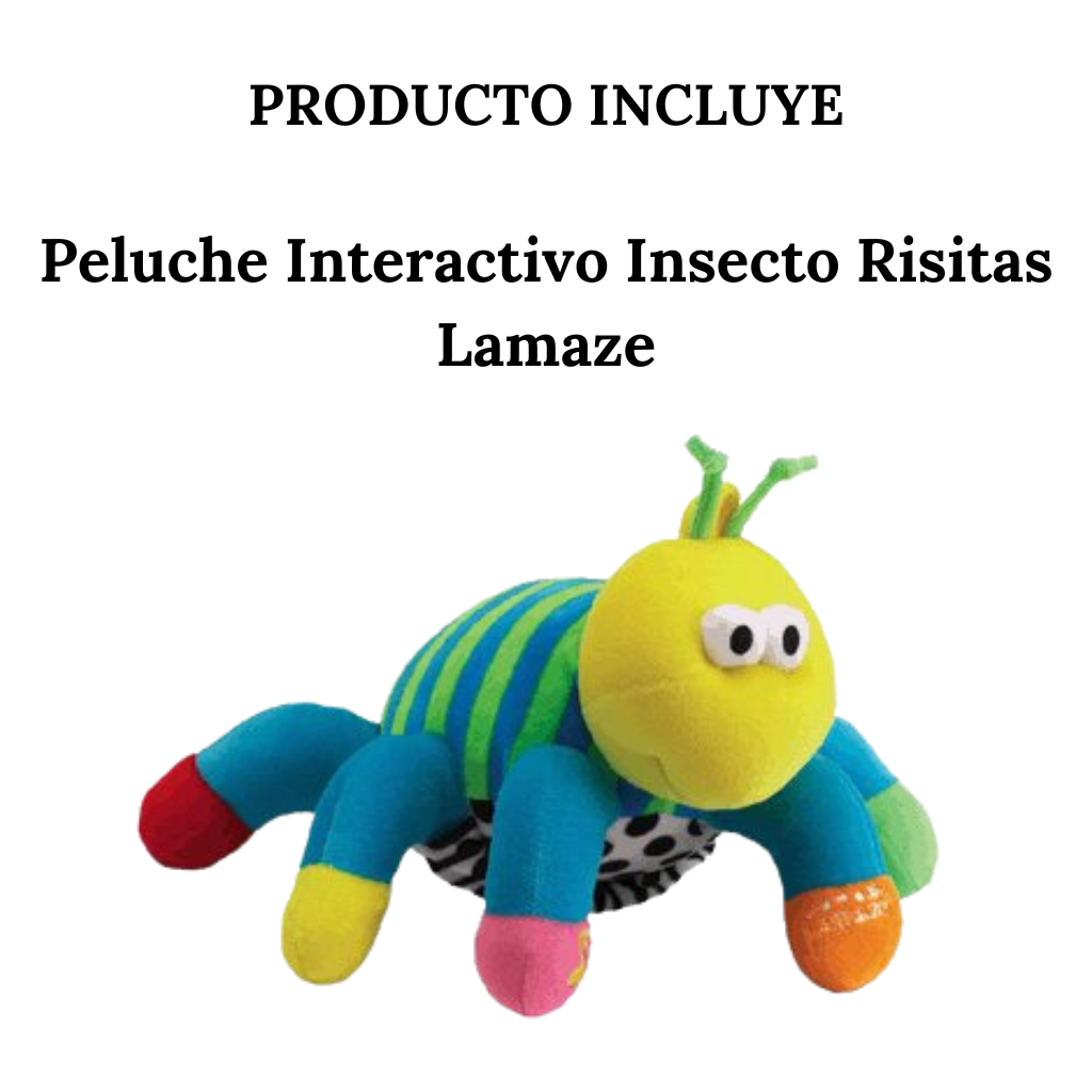Peluche Interactivo Insecto Risitas Lamaze