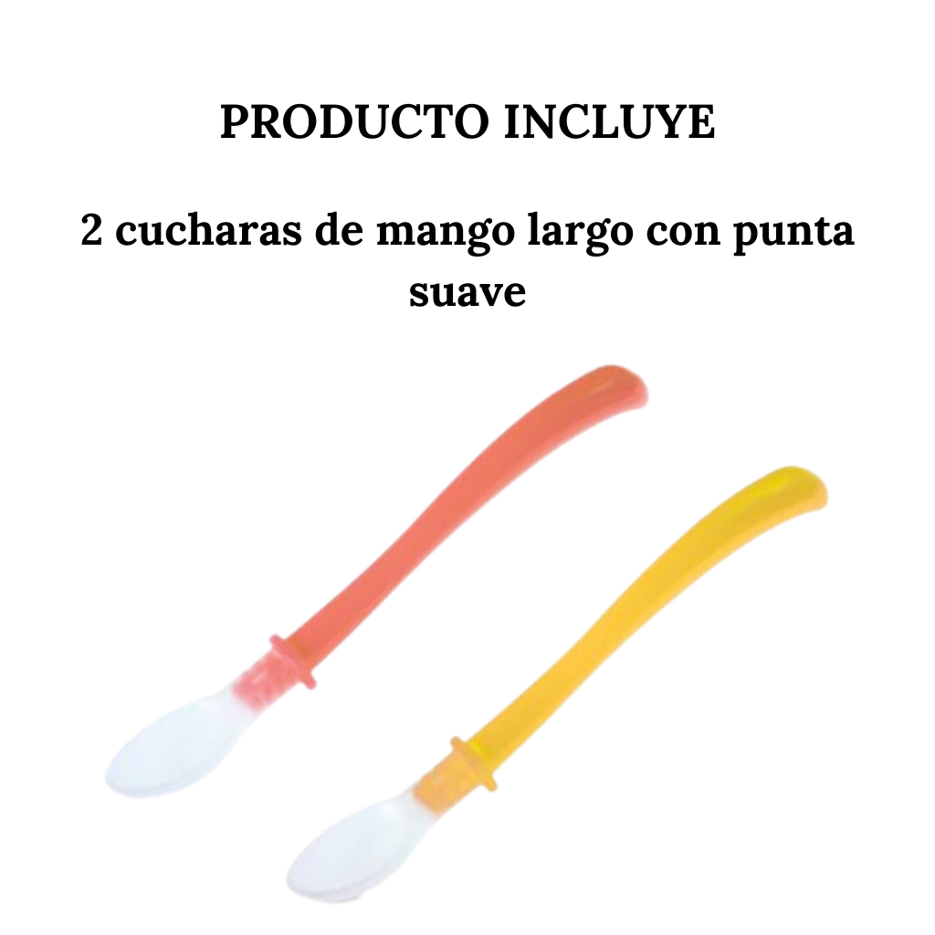 Pack De Cucharas De Alimentación Punta Suave 6+ Meses Pür