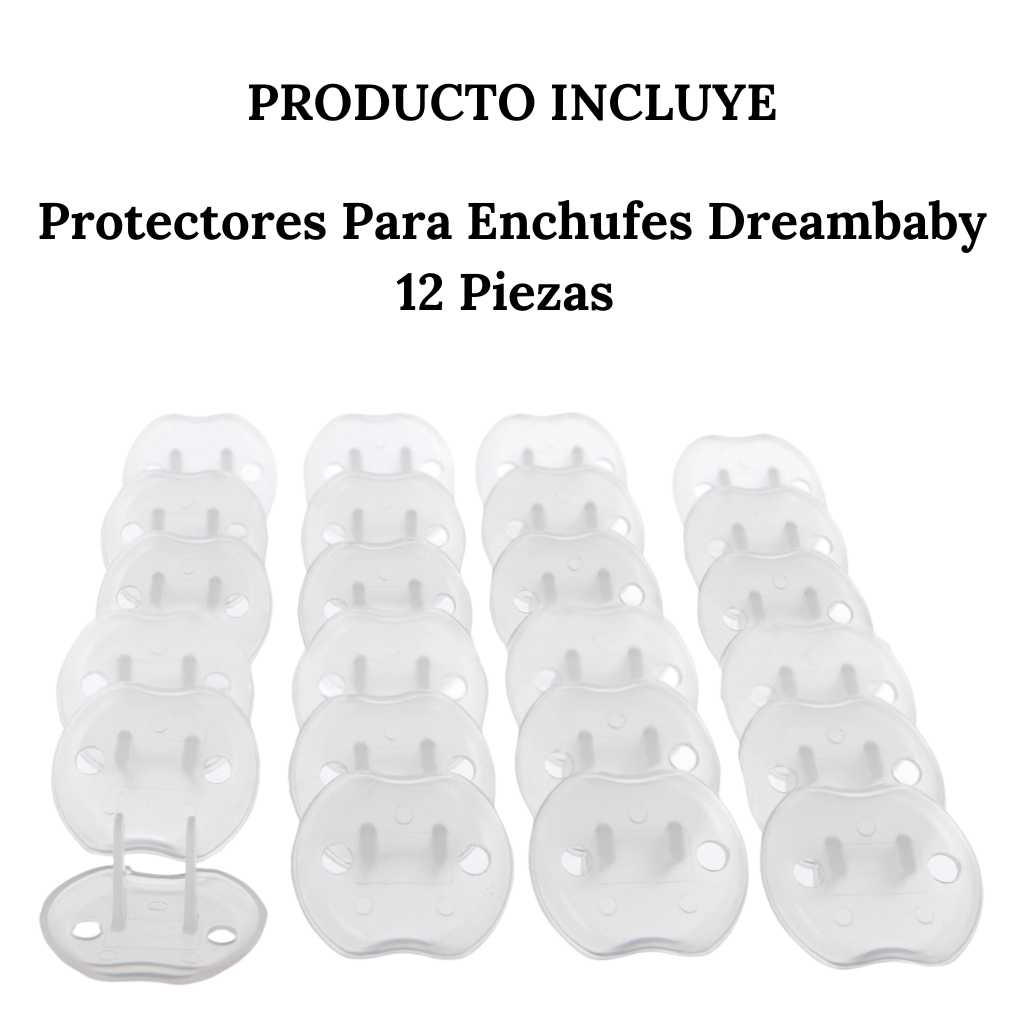 Protectores De Enchufes Para Electricidad 12 Pzas Dreambaby