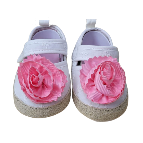 Zapatos Risisng Star - Color blanco/rosa - Niña - 3 - 6 meses