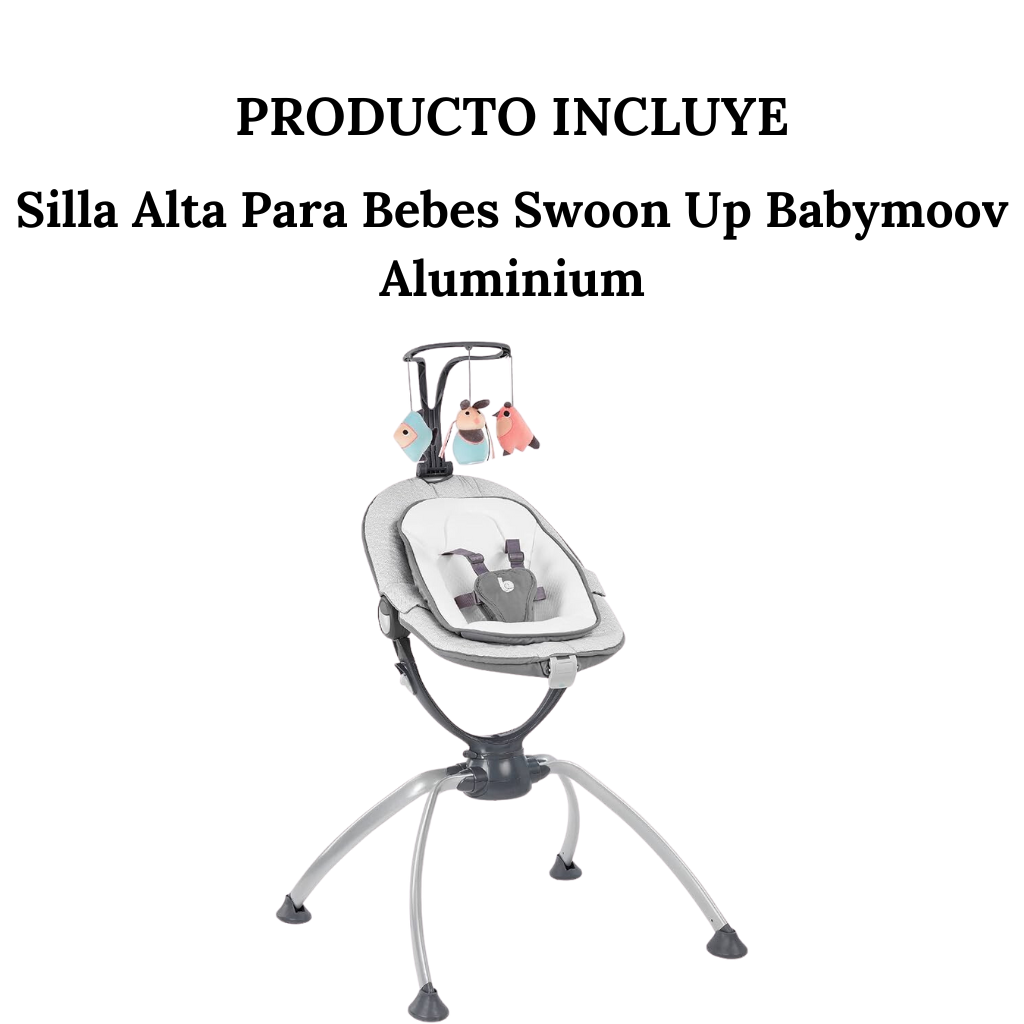 Silla Alta Para Bebes Swoon Up Babymoov Aluminium