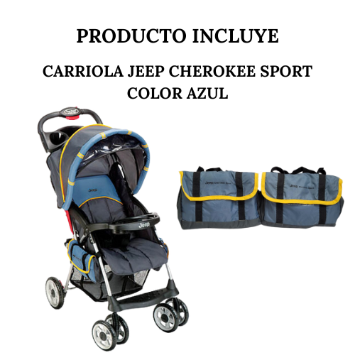 Carriola Jeep Cherokee Sport Todo Terreno