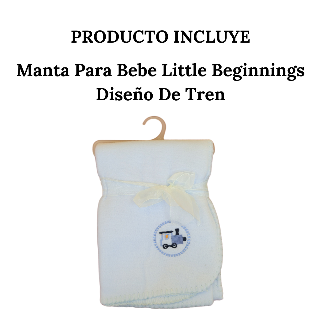 Manta De Apego Para Bebes Little Beginnings Azul