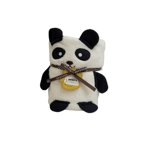 Manta De Peluche Para Bebes Mi Amigo El Panda Jack and Friends